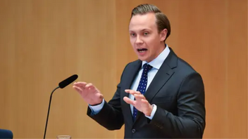 Riksdagsledamoten Tobias Andersson (SD). Foto: Jakob Åkersten Brodén/TT