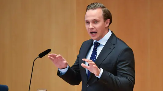 Riksdagsledamoten Tobias Andersson (SD). Foto: Jakob Åkersten Brodén/TT