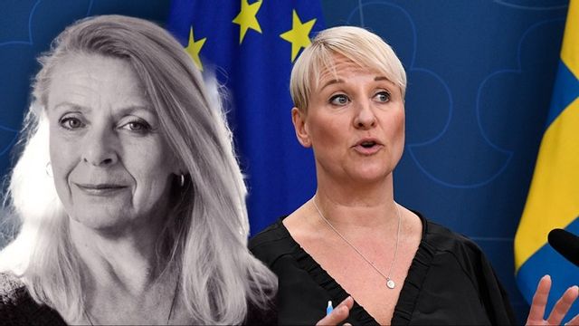 Socialförsäkringsminister Anna Tenje (M) behöver ta itu med 25 års tidigare blundande om bidragsbrott skriver Birgitta Sparf. Foto: Viktoria Bank/TT