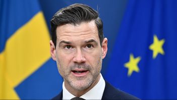 Migrationsminister Johan Forssell (M). Arkivbild. Foto: Anders Wiklund/TT