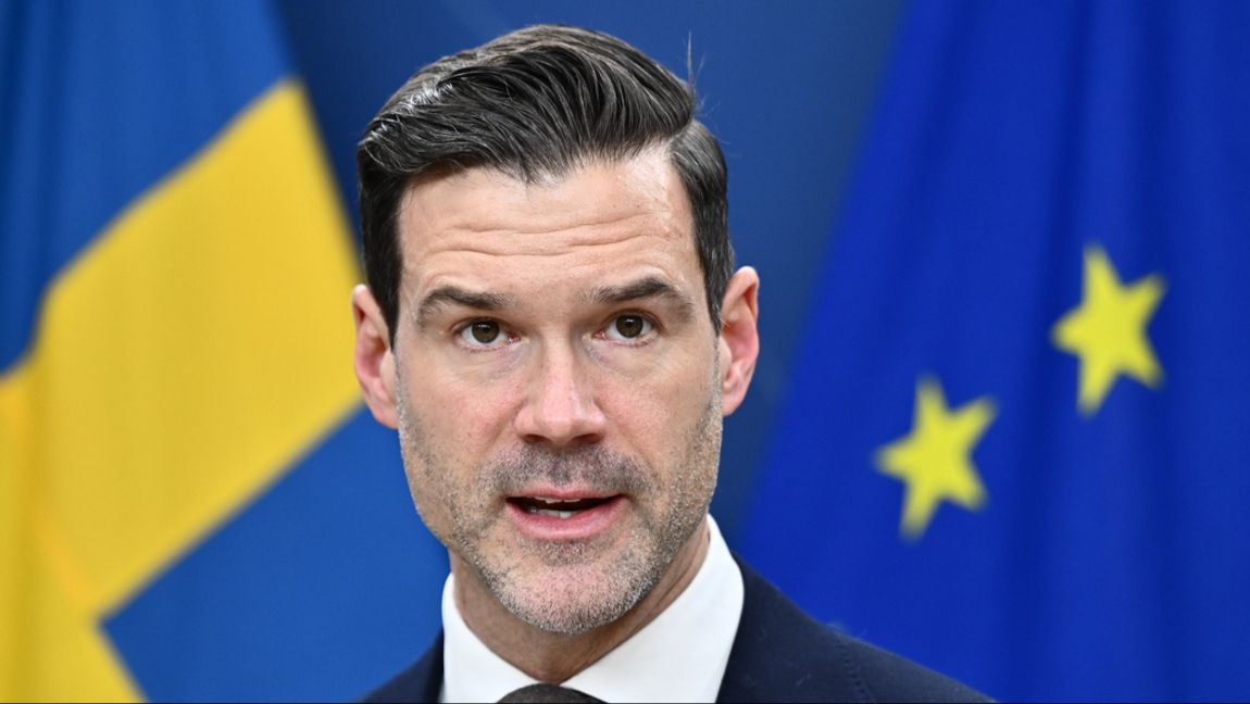 Migrationsminister Johan Forssell (M). Arkivbild. Foto: Anders Wiklund/TT