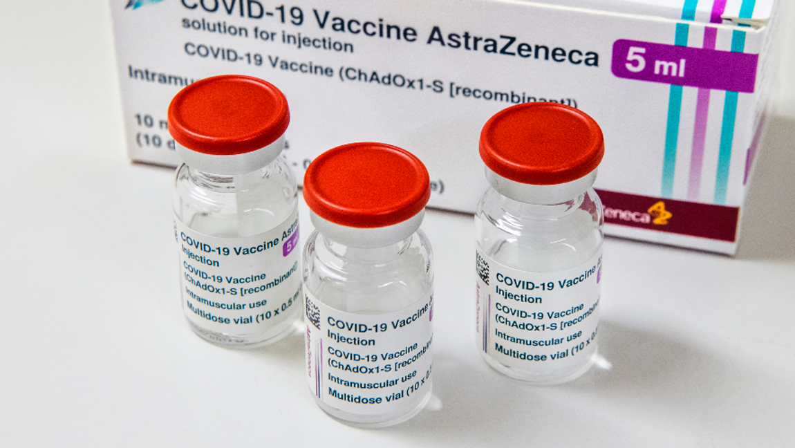 Astra Zenecas vaccin mot covid-19. Foto: Claudio Bresciani/TT.