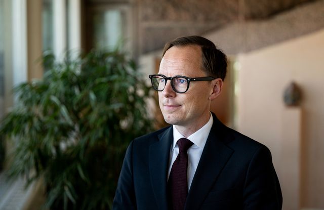 Arbetsmarknads- och integrationsminister Mats Persson (L). Arkivbild. Foto: Christine Olsson/TT