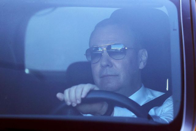 Dmitrij Medvedev, biträdande chef för ryska säkerhetsrådet. Arkivbild. Foto: Ekaterina Shtukina/AP/TT