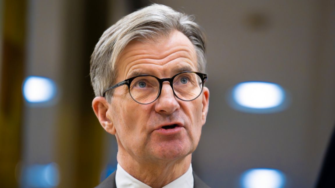 Riksbankschefen Erik Thedéen har som mål att hålla inflationen på 2,0 procent. Arkivbild. Foto: Jonas Ekströmer/TT