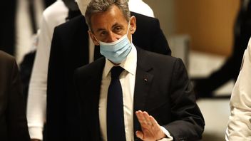 Nicolas Sarkozy döms till fängelse i tre år, varav två år villkorligt.
Foto: Michel Euler/AP.
