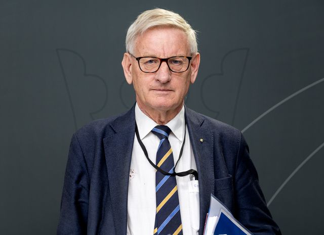 Den tidigare statsministern Carl Bildt ställer upp i kyrkovalet. Arkivbild. Foto: Stefan Jerrevång/TT