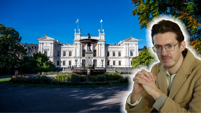 På Lunds universitet gnager mörka krafter på gränsen mellan djur och människa, liv och död, man och kvinna. Foto: Johan Nilsson / TT