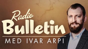 Radio Bulletin med Ivar Arpi. Foto: Bulletin