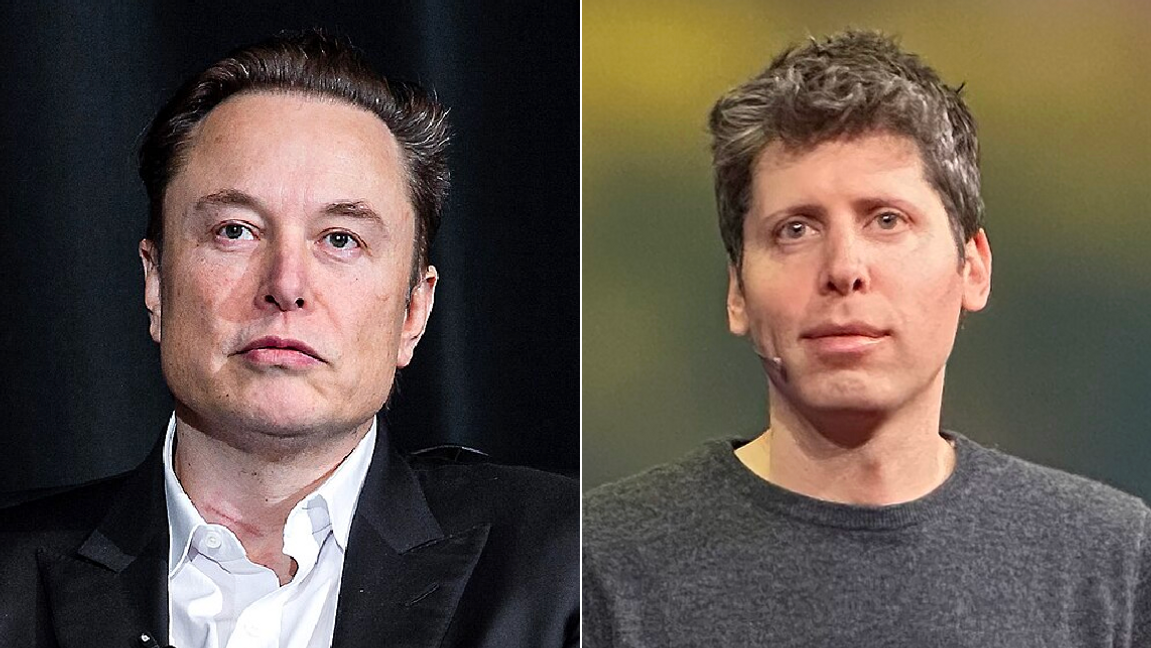 Elon Musk och Sam Altman. Foto: U.S. Air Force / Trevor Cokley / Steve Jurvetson, CC BY-SA 2.0, via Wikimedia Commons
