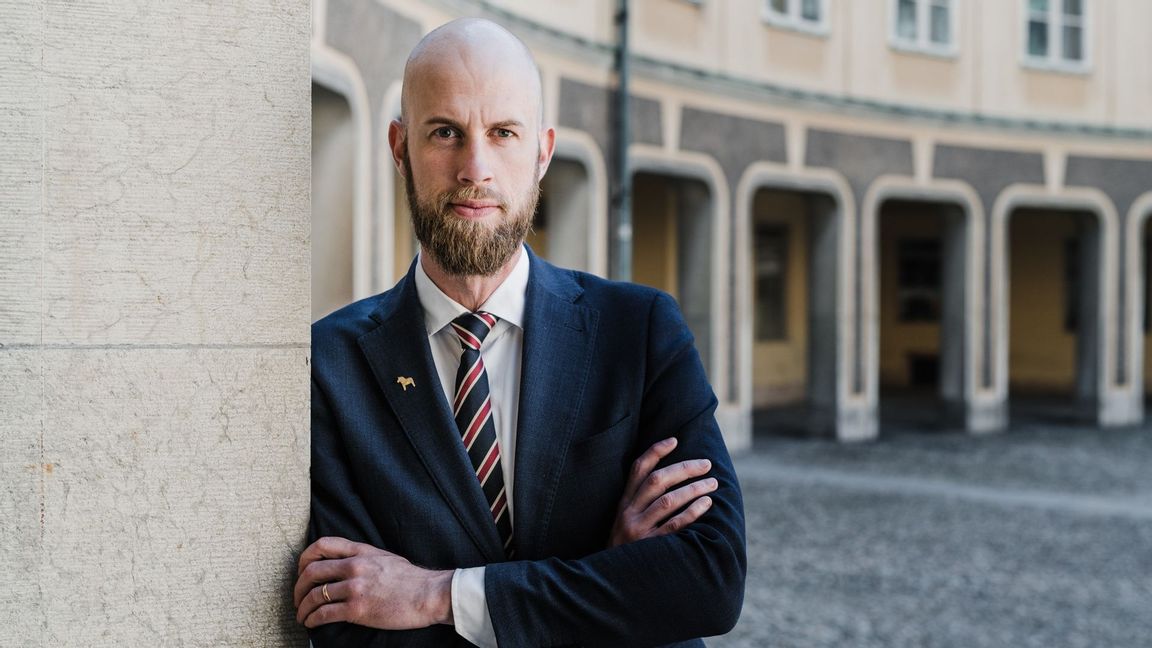 Bostadspolitiken har varit ”elefanternas dans” i många decennier, menar moderaternas bostadspolitiske talesperson Carl-Oskar Bohlin. Men han vill ha ändring på det. Foto: Pressbild.