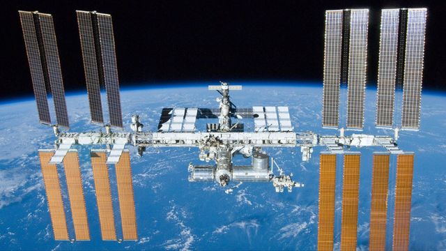 Internationella rymdstationen ISS. Foto: Nasa