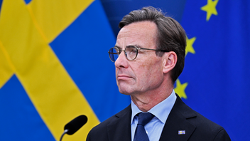 Ulf Kristersson och Moderaterna når lägsta opinionssiffran sedan februari trots intensiv medienärvaro under hösten. Foto: Christine Olsson/TT