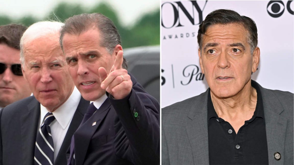 Hunter Biden rasar mot George Clooney efter skådespelarens kritik av Joe Bidens presidentkandidatur 2024. Foto: Manuel Balce Ceneta/Evan Agostini/AP/TT