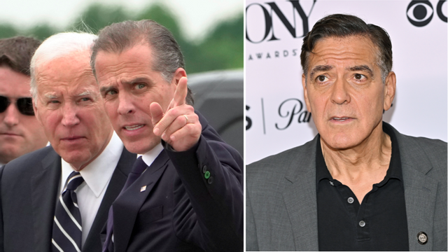 Hunter Biden rasar mot George Clooney efter skådespelarens kritik av Joe Bidens presidentkandidatur 2024. Foto: Manuel Balce Ceneta/Evan Agostini/AP/TT