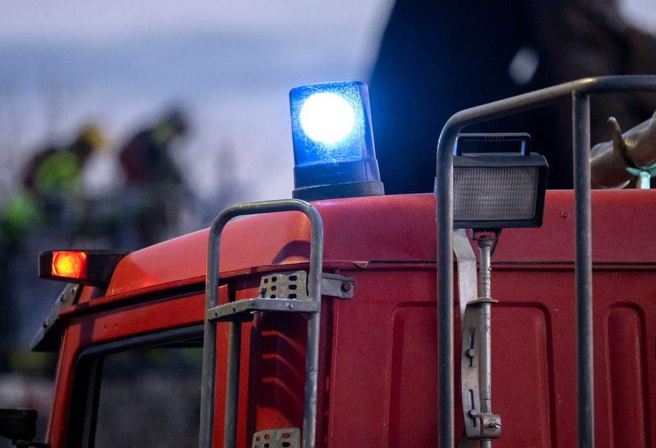 En brand utbröt i centrala Kristinehamn under natten till tisdagen. Arkivbild. Foto: Johan Nilsson/TT