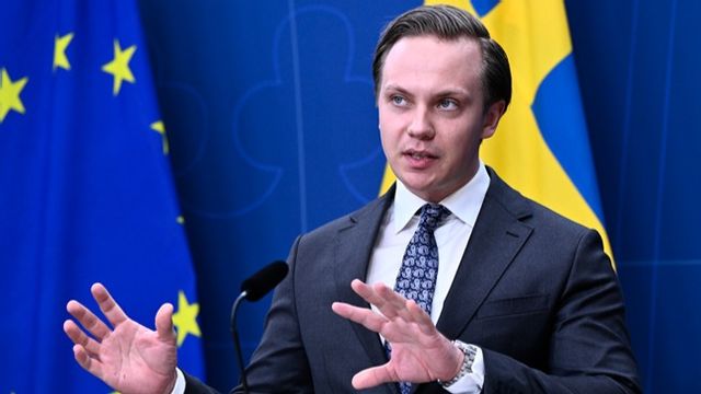 Tobias Andersson (SD). Foto: Christine Olsson/TT.