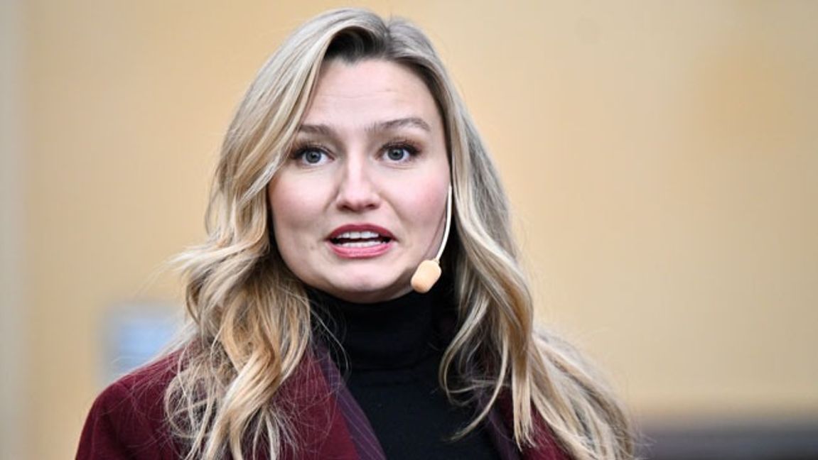 Ebba Busch (KD). Foto: Christine Olsson/TT.