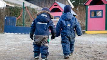 Smittspridningen av det nya coronaviruset bland barn på förskolan är av allt att döma mycket liten. Foto: Johan Nilsson/TT.