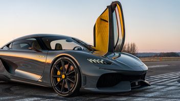 Koenigseggs konceptbil Gemera blir den första bilen som tillverkas i den nya fabrikslokalen i Ängelholm. Foto: Koenigsegg