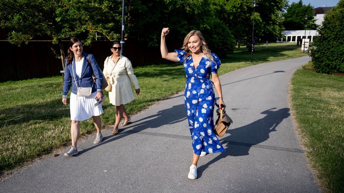 Kristdemokraterna borde hålla sig på den smalare stigen. Foto: Christine Olsson/TT 