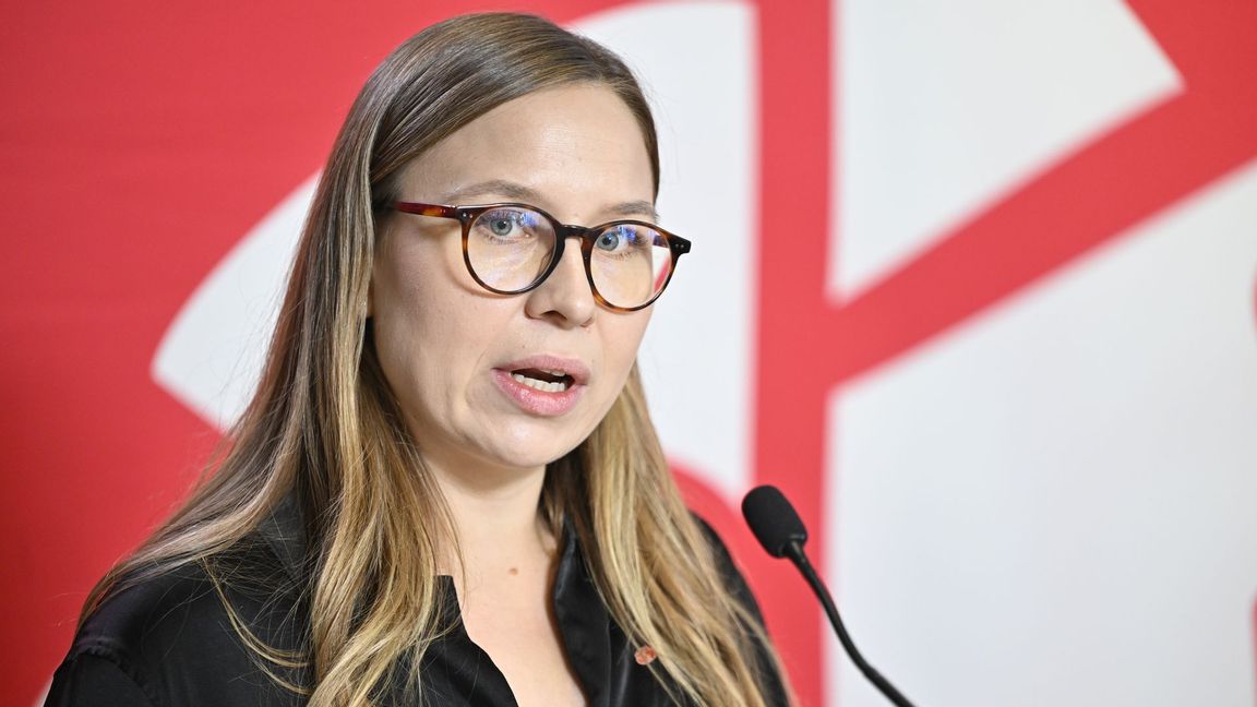 Amalia Rud Stenlöf (S). Foto: Henrik Montgomery/TT