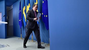 Stefan Löfven meddelar att han avgår. Foto: Stina Stjernkvist/TT