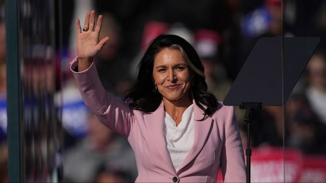 Tulsi Gabbard är överstelöjtnant i reserven. Foto: AP