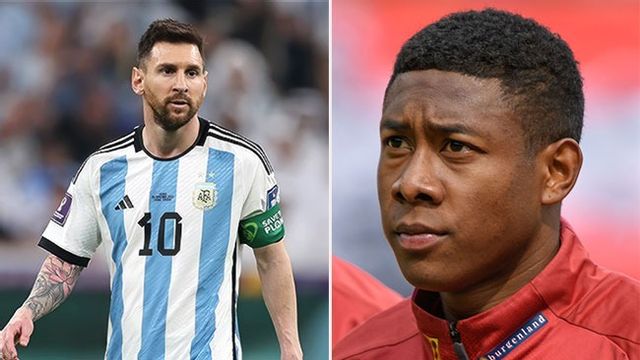 Lionel Messi och David Alaba. Bild: Tasnim News Agency/CC BY 4.0/ Granada/CC BY-SA 4.0