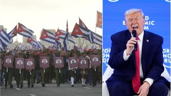 Donald Trump skriver att Kuba inte ska ha någon mer olja eller pengar. Foto: Ramon Espinosa/AP/TT/Markus Schreiber/AP/TT