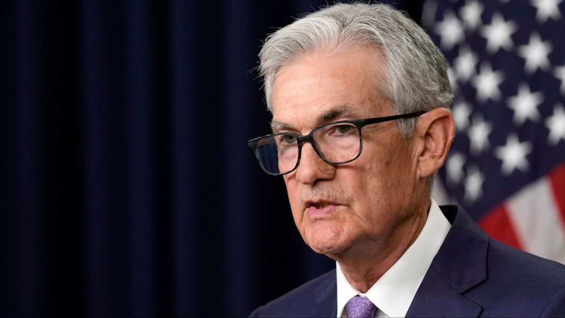 USA:s centralbankschef Jerome Powell håller tal i Jackson Hole. Arkivbild. Foto: SUSAN WALSH AP/TT