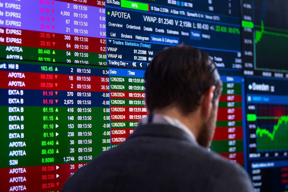 Nasdaq Stockholm i Frihamnen. Arkivbild. Jakob Åkersten Brodén/TT