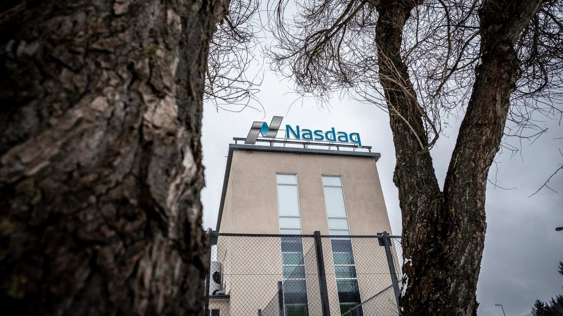 Nasdaq Stockholm (Stockholmsbörsen). Foto: Joakim Ståhl / SvD / TT 