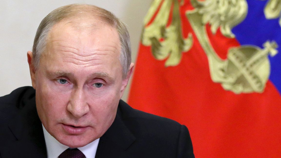 Rysslands president Vladimir Putin. Foto: Mikhail Klimentyev/TT.