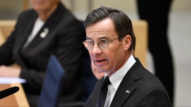 Ulf Kristersson. Foto: Jessica Gow/TT