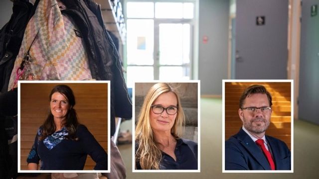 ”Det rödgröna styret måste våga erkänna att alla barn inte mår bäst i samma miljö”, skriver Veronica Oxklint, Agneta Kjaerbeck och Jörgen Fogelklou.Foto: Viktoria Bank/TT. 