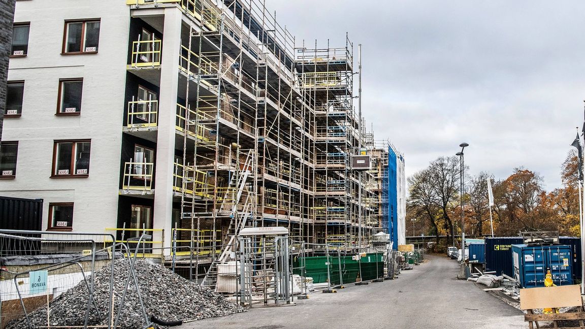 Kontroversiell utredning om marknadshyror presenteras. Förslaget rör bara nybyggda bostäder. Arkivbild. Foto: TT.