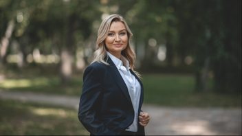 Ebba Busch (KD). Pressbild KD