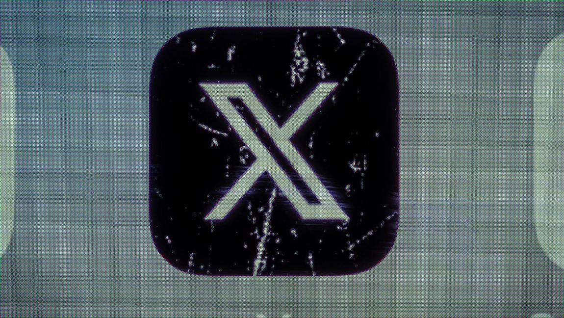 X var en av plattformarna som drabbades av tekniska störningar under tisdagen. Arkivbild. Magnus Lejhall/TT