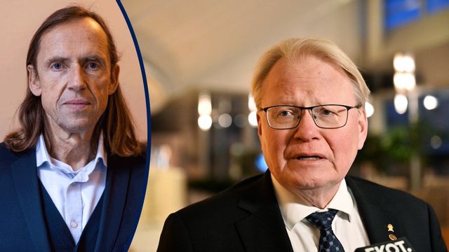 Socialdemokraternas Peter Hultqvist vill säkra Försvarsmaktens tillgång till bajonetter. Foto: Henrik Montgomery/TT