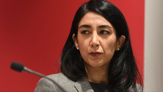 Lawen Redar (S) anklagar Sverigedemokraterna för att inte se henne som likvärdig. Foto: Jakob Åkersten Brodén/TT