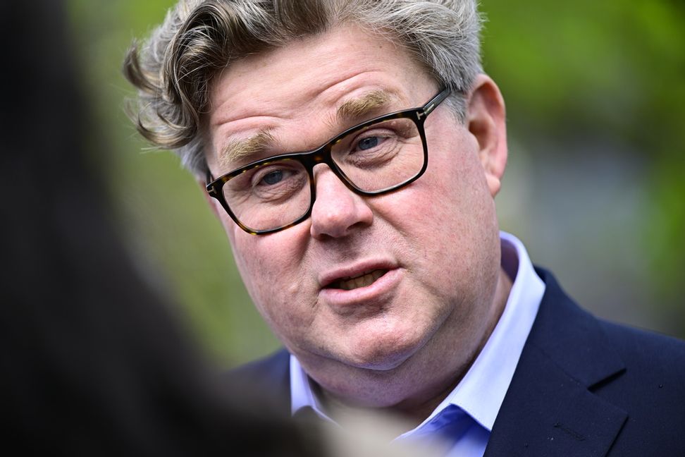 Justitieminister Gunnar Strömmer. Arkivbild.  Magnus Lejhall/TT