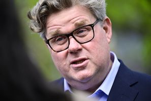 Justitieminister Gunnar Strömmer. Arkivbild.  Magnus Lejhall/TT