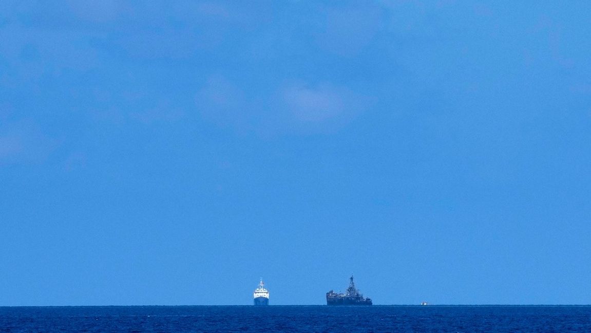 Ombordstigningen ska ha inträffat vid omstridda atollen Second Thomas Shoal. Arkivbild. Foto: AARON FAVILA/AP/TT