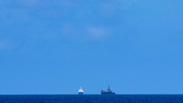 Ombordstigningen ska ha inträffat vid omstridda atollen Second Thomas Shoal. Arkivbild. Foto: AARON FAVILA/AP/TT
