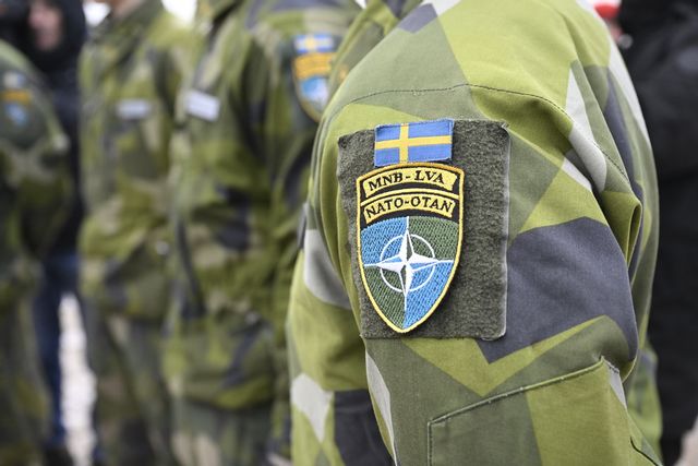 Sverige skickar luftvärn till Lettland i början av nästa år, enligt Sveriges Radio. Foto: Jessica Gow/TT