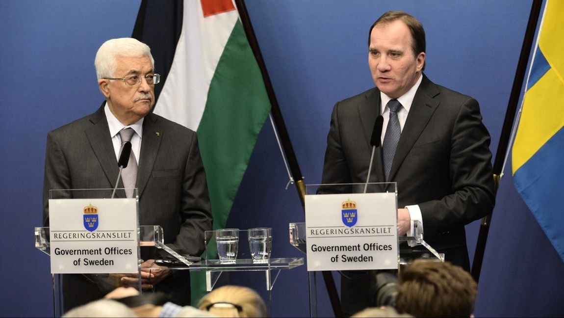En lång historik av antisemitism har inte stoppat Abbas från att vara en acceptabel gäst. Foto: JONAS EKSTRÖMER / TT