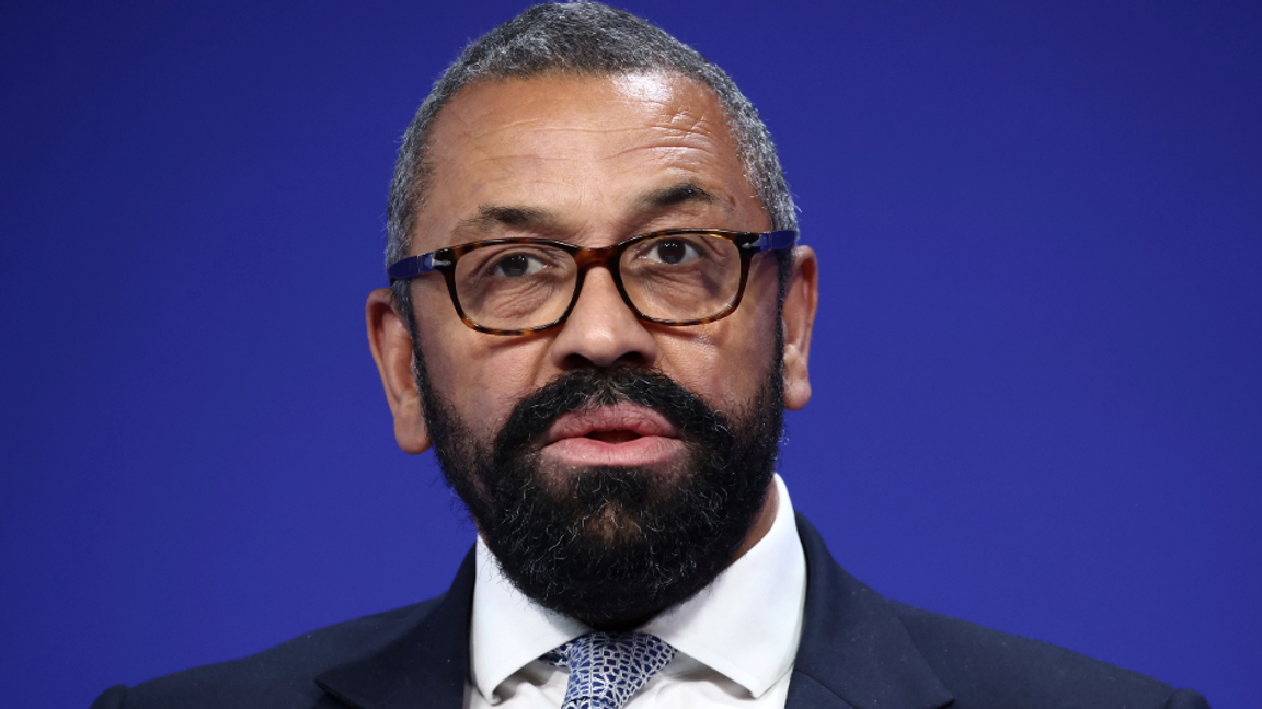 Storbritanniens utrikesminister James Cleverly. Foto: 	Henry Nicholls