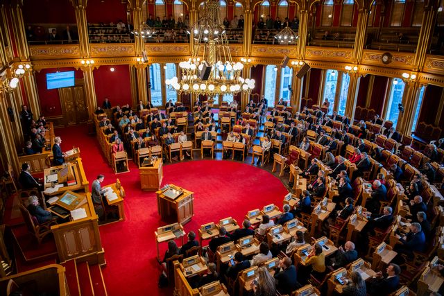 Norska Stortinget vill inte att Deepseek används på sina nätverk. Foto: Rodrigo Freitas/AP/TT