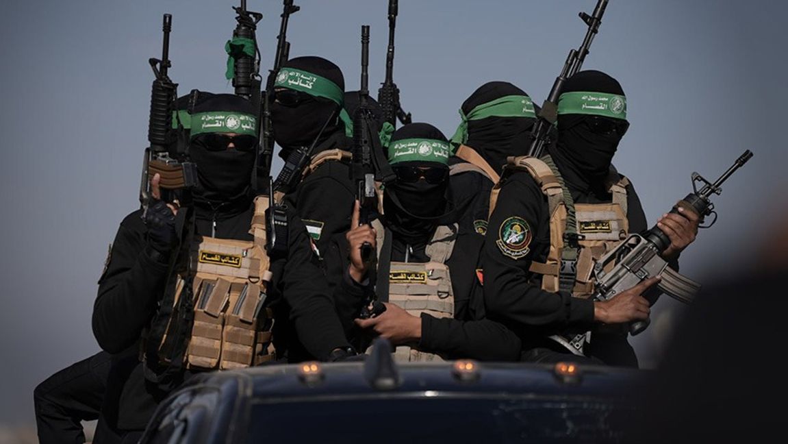 Hamasterrorister i Gaza. Foto: Wikimedia Commons/Public Domain